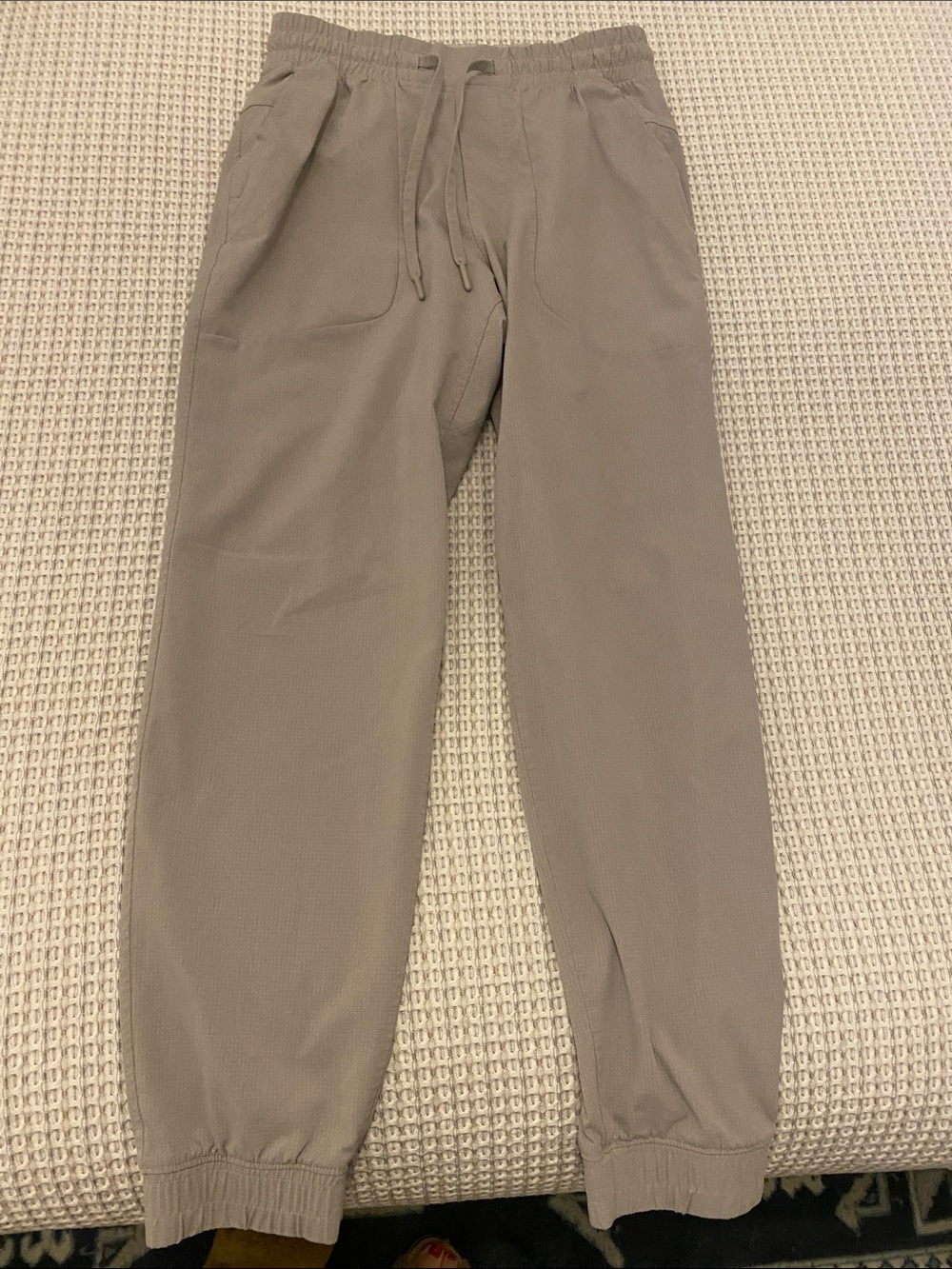 Lululemon Mens Casual Drawstring Jogger Pants - Taupe